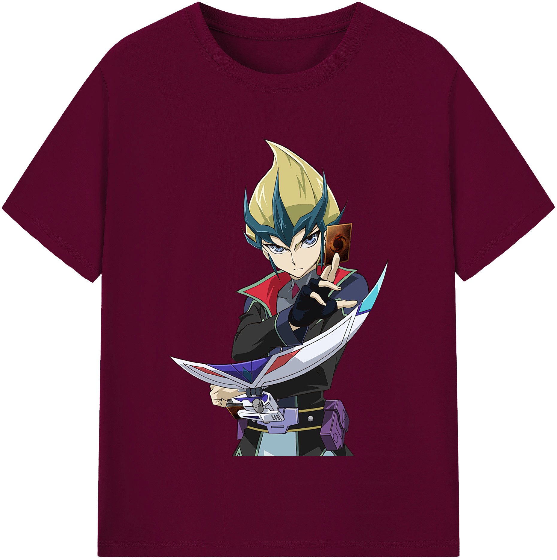 （画像用） 遊☆戯☆王 Yu-Gi-Oh! レディースカジュアルプリントTシャツ（綿100％）